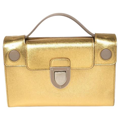 dior diorever gold clutch|christian Dior foldable clutch.